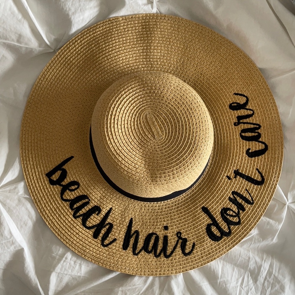 Beach Hair Don’t Care Sun Hat